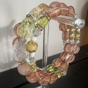 Elegant Multi-Color Beaded Bracelet